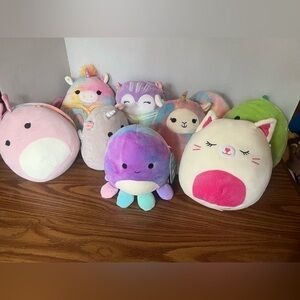 Squishmallow lot of plush